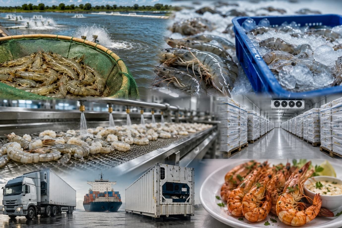 How Shrimp Travels from Farm to Your Plate: The Complete Journey