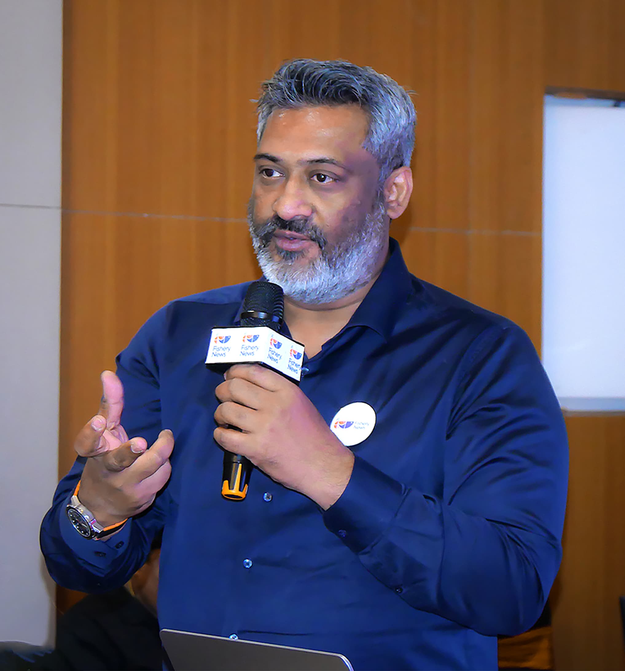 Indu Vardhan Reddy, Founder and CEO of Shrimp News